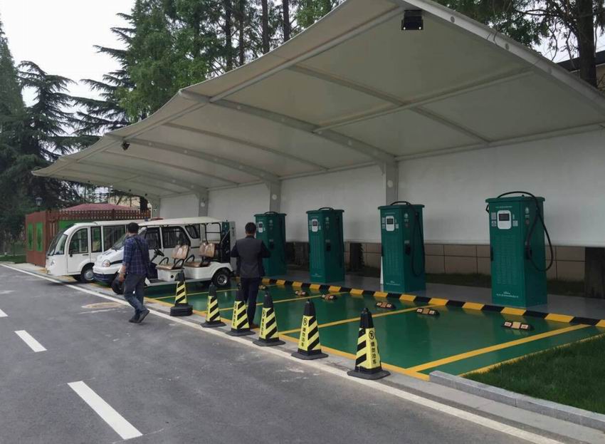 充電樁車棚